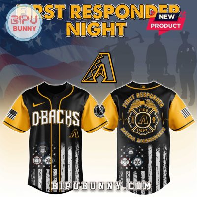 Arizona Diamondbacks MLB x First Responders Night Baseball Jersey Arizona Diamondbacks MLB x First Responders Night Baseball Jersey
