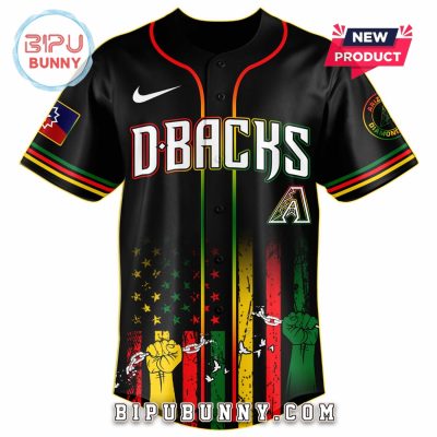 Arizona Diamondbacks MLB x Juneteenth Day 2025 Baseball Jersey