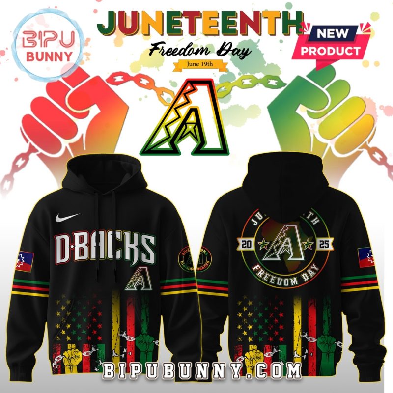 Arizona Diamondbacks MLB x Juneteenth Freedom Day Hoodie And Pants