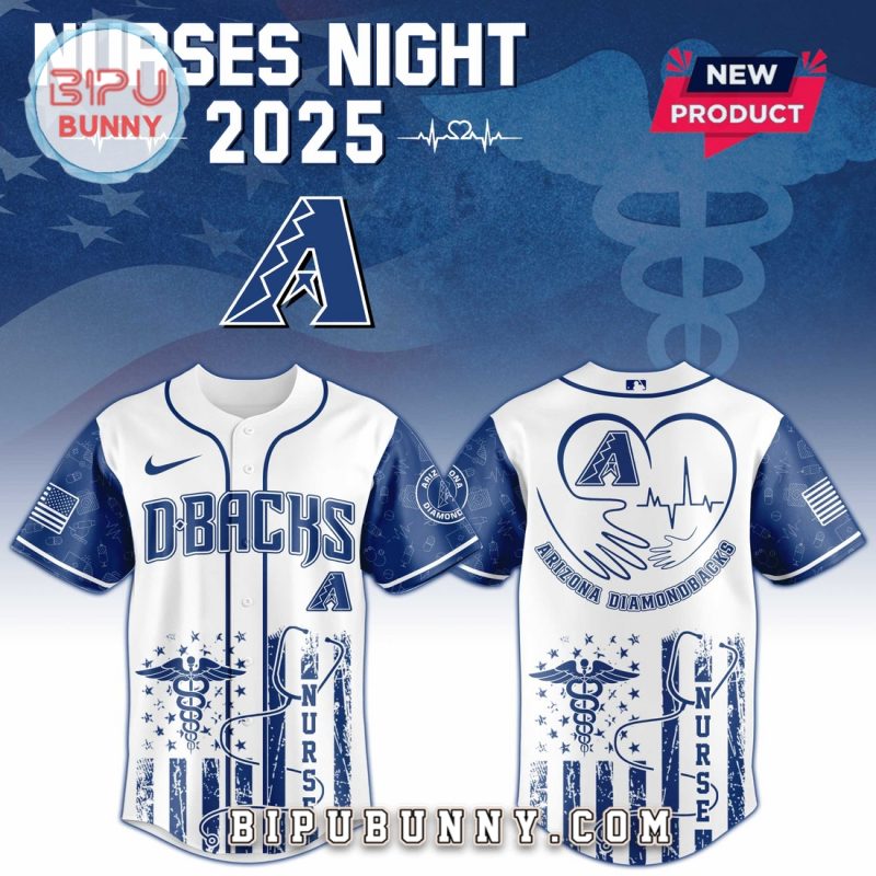 Arizona Diamondbacks x Nurses Night 2025 Baseball Jersey