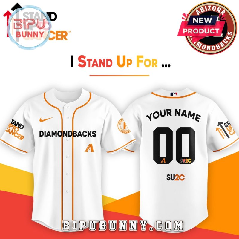 Arizona Diamondbacks x Stand Up To Cancer 2025 Baseball Jersey