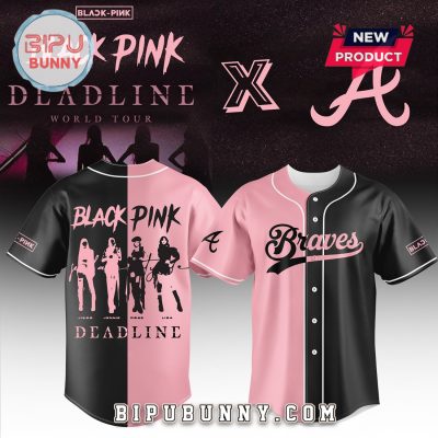 Atlanta Braves MLB x BLACKPINK Baseball Jersey