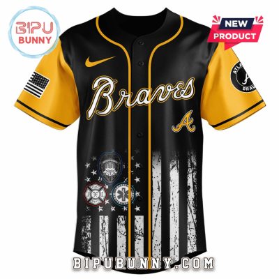 Atlanta Braves MLB x First Responders Night Baseball Jersey