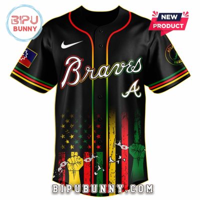 Atlanta Braves MLB x Juneteenth Day 2025 Baseball Jersey