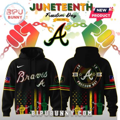 Atlanta Braves MLB x Juneteenth Freedom Day Hoodie And Pants