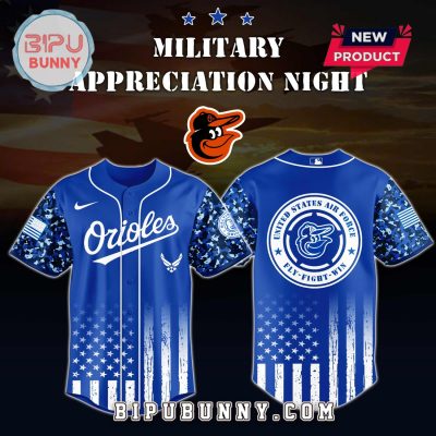 Baltimore Orioles MLB x Air Force Military Appreciation Night Baseball Jersey