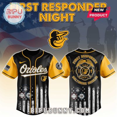 Baltimore Orioles MLB x First Responders Night Baseball Jersey