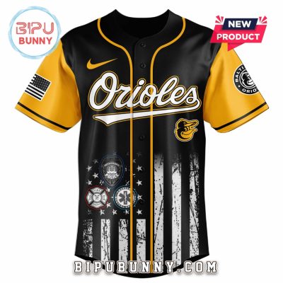 Baltimore Orioles MLB x First Responders Night Baseball Jersey