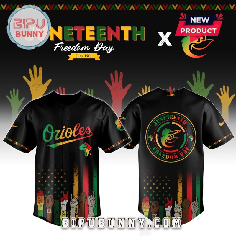 Baltimore Orioles MLB x Juneteenth Baseball Jersey