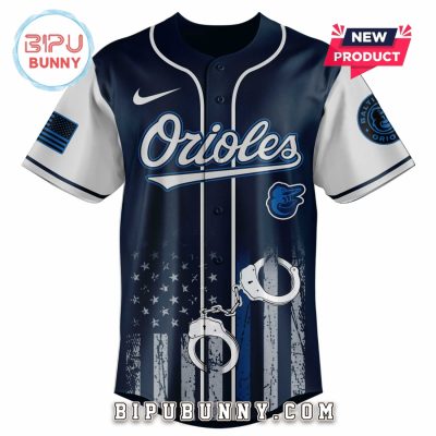 Baltimore Orioles MLB x Law Enforcement Appreciation Day Baseball Jersey