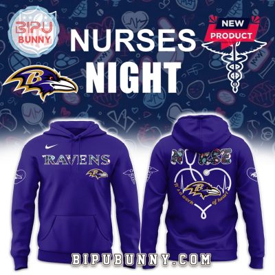Baltimore Ravens NFL Nurses Night 2025 Hoodie And Pants