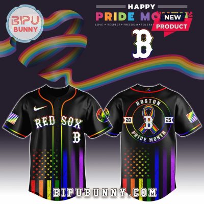 Boston Red Sox Happy Pride Month Baseball Jersey