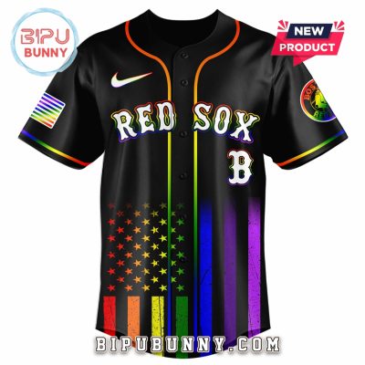 Boston Red Sox Happy Pride Month Baseball Jersey
