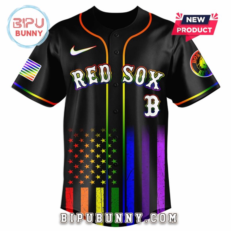Boston Red Sox Happy Pride Month Baseball Jersey