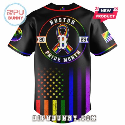 Boston Red Sox Happy Pride Month Baseball Jersey