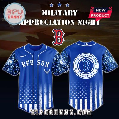 Boston Red Sox MLB x Air Force Military Appreciation Night Baseball Jersey