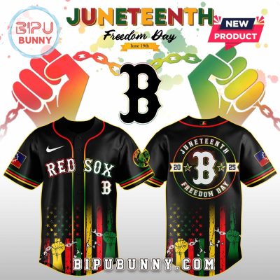 Boston Red Sox MLB x Juneteenth Day 2025 Baseball Jersey