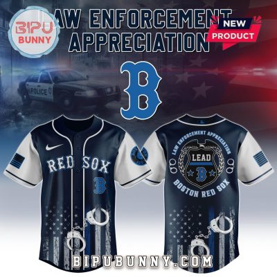 Boston Red Sox MLB x Law Enforcement Appreciation Day Baseball Jersey