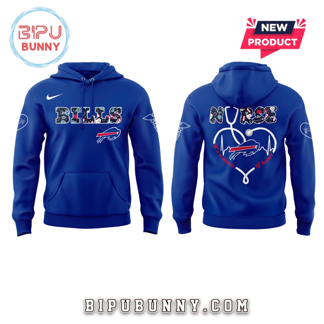 Buffalo Bills NFL Nurses Night 2025 Hoodie And Pants Buffalo Bills NFL Nurses Night 2025 Hoodie And Pants