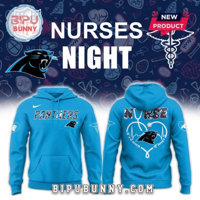 Carolina Panthers NFL Nurses Night 2025 Hoodie And Pants