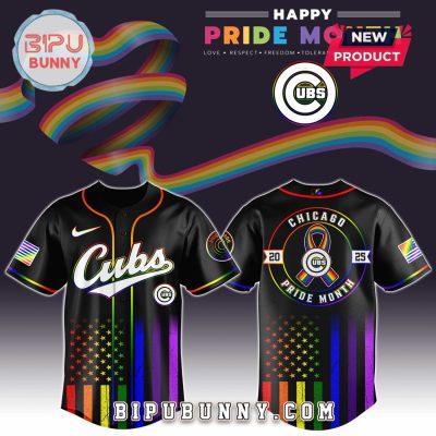 Chicago Cubs Happy Pride Month Baseball Jersey
