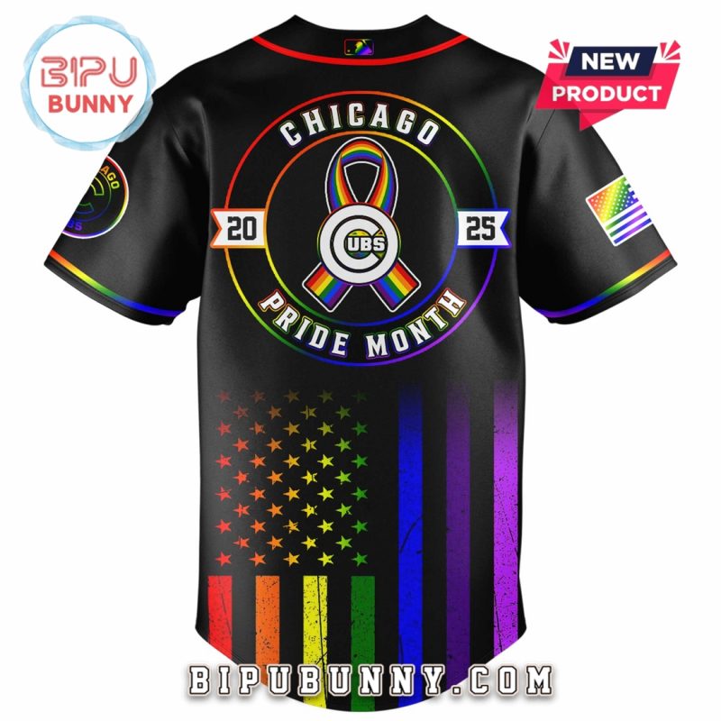 Chicago Cubs Happy Pride Month Baseball Jersey