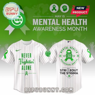 Chicago Cubs MLB Mental Health Awareness Baseball Jersey