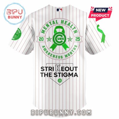 Chicago Cubs MLB Mental Health Awareness Baseball Jersey