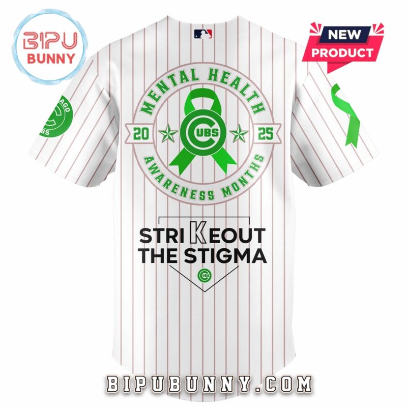 Chicago Cubs MLB Mental Health Awareness Baseball Jersey
