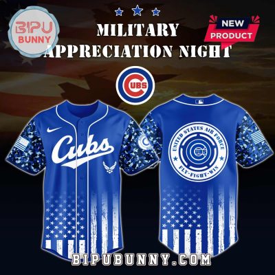Chicago Cubs MLB x Air Force Military Appreciation Night Baseball Jersey