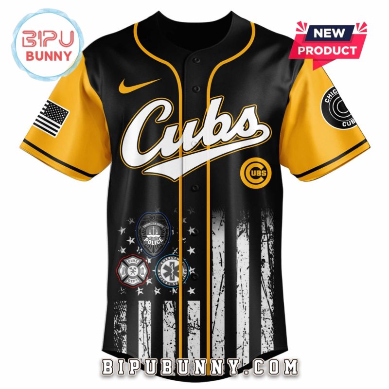 Chicago Cubs MLB x First Responders Night Baseball Jersey