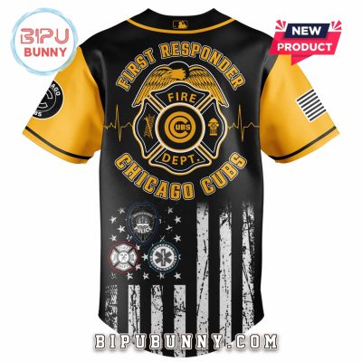 Chicago Cubs MLB x First Responders Night Baseball Jersey