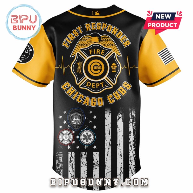 Chicago Cubs MLB x First Responders Night Baseball Jersey