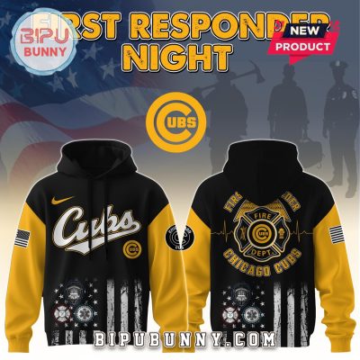 Chicago Cubs MLB x First Responders Night Hoodie And Pants