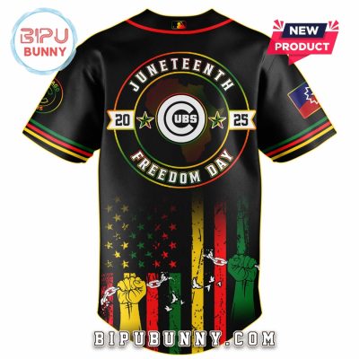 Chicago Cubs MLB x Juneteenth Day 2025 Baseball Jersey
