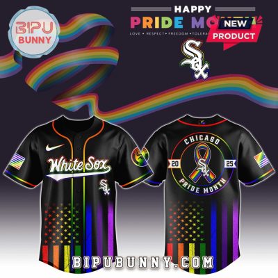 Chicago White Sox Happy Pride Month Baseball Jersey