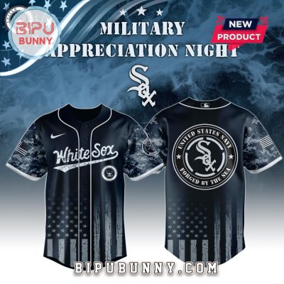 Chicago White Sox MLB x Navy Military Appreciation Night Baseball Jersey