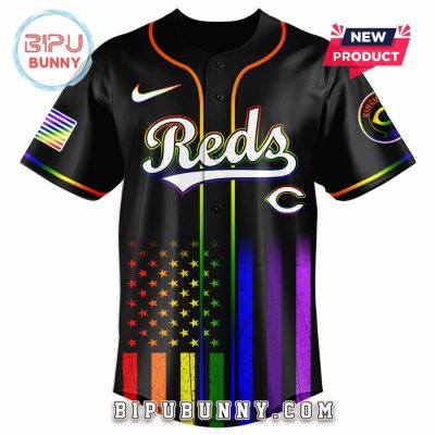 Cincinnati Reds Happy Pride Month Baseball Jersey