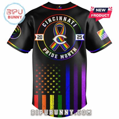 Cincinnati Reds Happy Pride Month Baseball Jersey