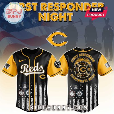 Cincinnati Reds MLB x First Responders Night Baseball Jersey Cincinnati Reds MLB x First Responders Night Baseball Jersey