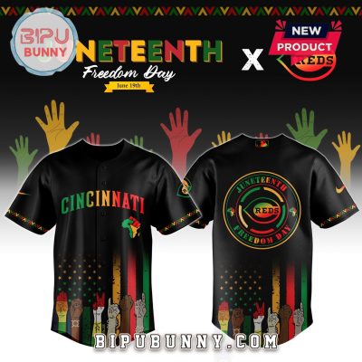 Cincinnati Reds MLB x Juneteenth Baseball Jersey