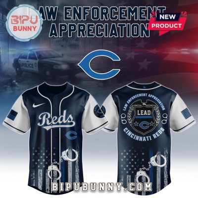 Cincinnati Reds MLB x Law Enforcement Appreciation Day Baseball Jersey
