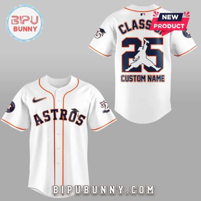 Class Of 2025 Houston Astros Baseball Jersey