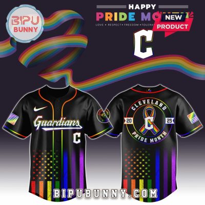 Cleveland Guardians Happy Pride Month Baseball Jersey