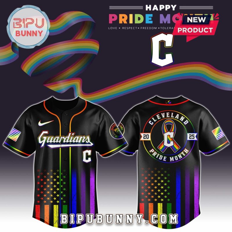 Cleveland Guardians Happy Pride Month Baseball Jersey
