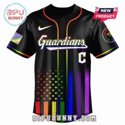 Cleveland Guardians Happy Pride Month Baseball Jersey
