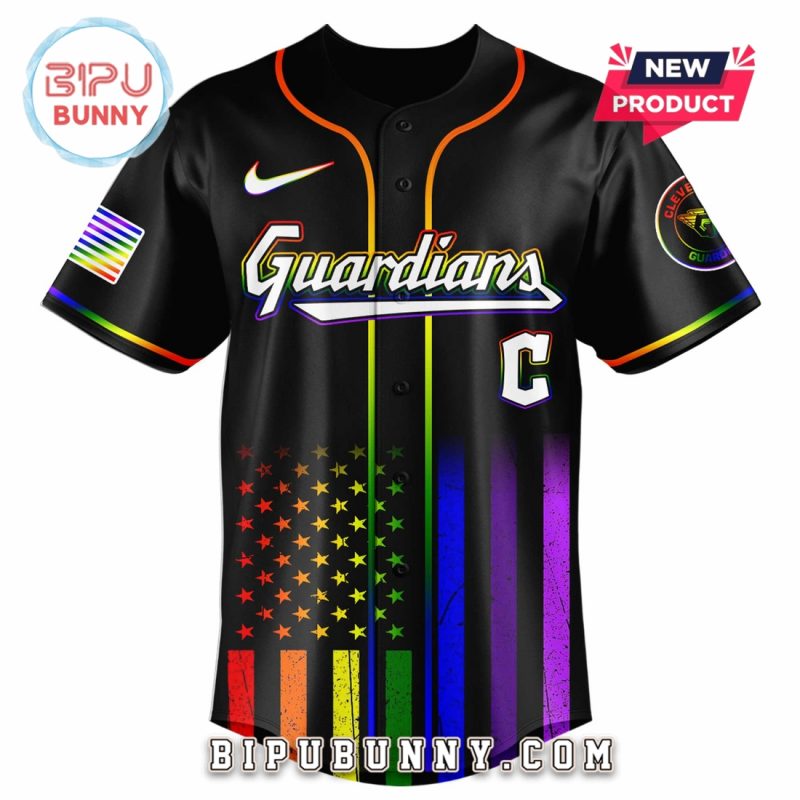 Cleveland Guardians Happy Pride Month Baseball Jersey