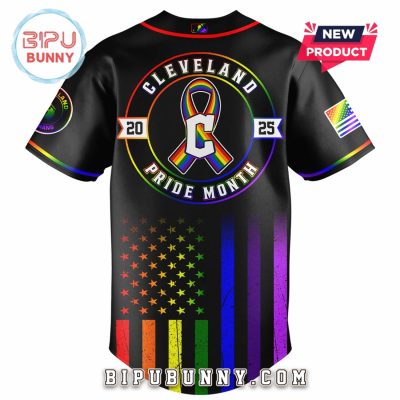 Cleveland Guardians Happy Pride Month Baseball Jersey