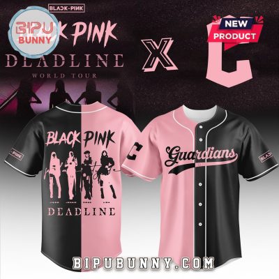 Cleveland Guardians MLB x BLACKPINK Baseball Jersey
