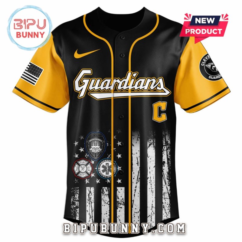 Cleveland Guardians MLB x First Responders Night Baseball Jersey